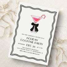 Christmas Cocktail Party Invitation