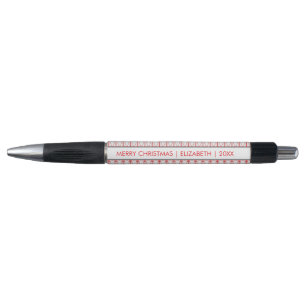 Christmas, Coconut Trees Silhouette Pen