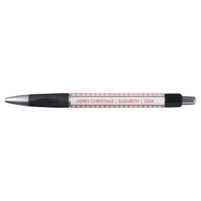 Christmas, Coconut Trees Silhouette Pen (Front)
