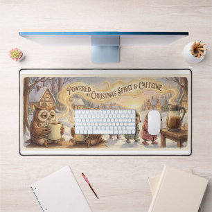 Christmas Coffee Desk Mat – Powered by Christmas S