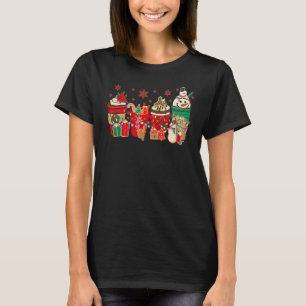 Christmas Coffee Drink Coffee Merry Christmas Latt T-Shirt
