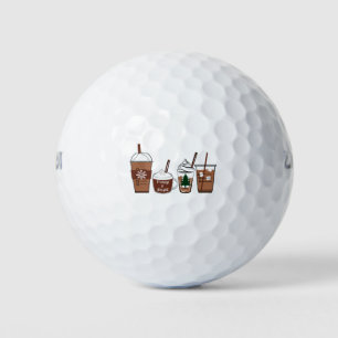 Christmas Coffee Golf Balls