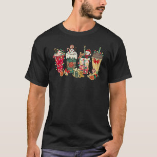 Christmas Coffee Latte Spice Matching Family Pjs P T-Shirt