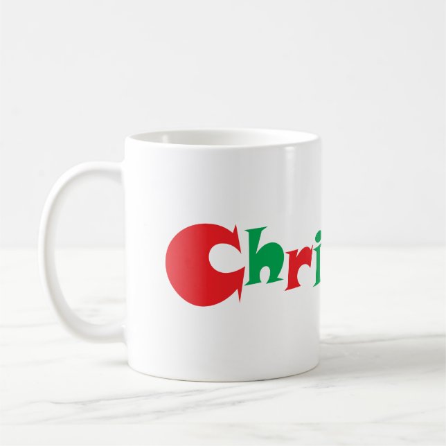 Christmas Coffee Mug (Left)