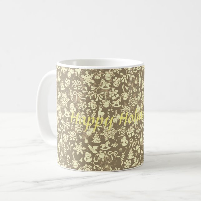 Christmas Coffee Mug (Front Left)