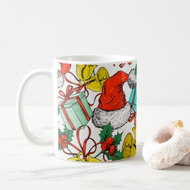 Christmas Coffee Mug (With Donut)