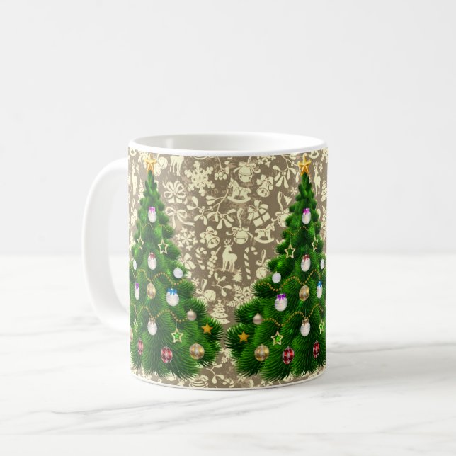 Christmas Coffee Mug (Front Left)