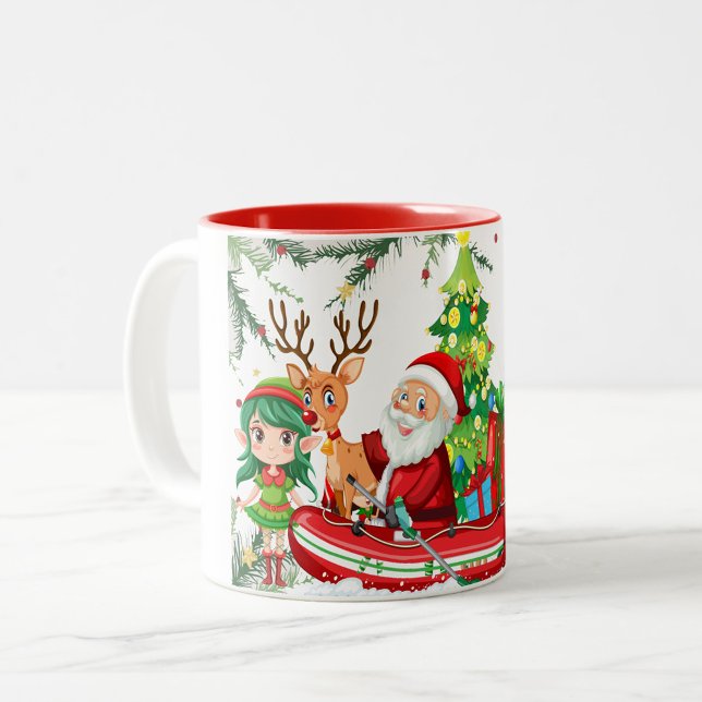 Christmas Coffee Mug (Santa Claus and Friends Coffee Mugs!)