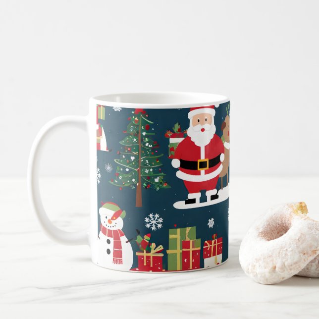 Christmas Coffee Mug (With Donut)
