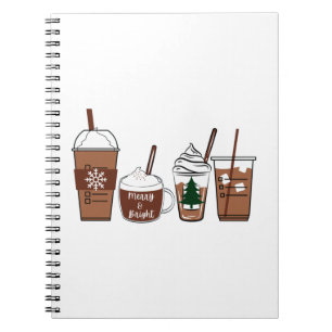 Christmas Coffee Notebook