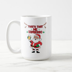 Christmas Coffee Sayings on a Festive Cup Design