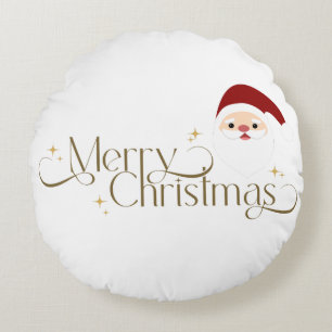 Christmas Cojín papa noel Round Pillow