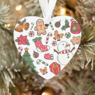 Christmas Collage Personalized  Ornament