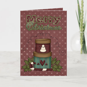 Christmas Collection Xmas Boxes Greeting Card