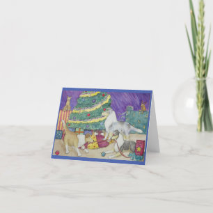 Christmas Collies Card