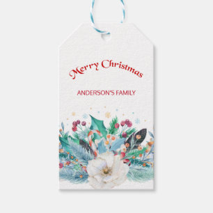 Christmas Colourful Decoration Gift Tags