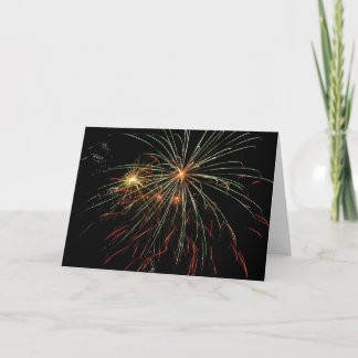 Christmas Colours Holiday Card