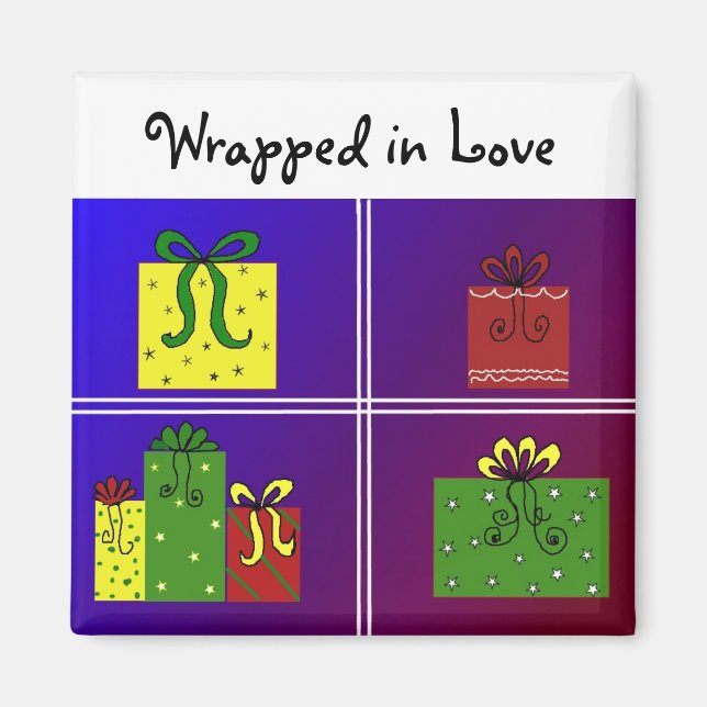 Christmas Colours Magnet (Front)