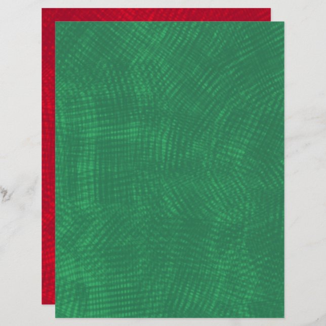 Christmas Colours Textured Background (Front/Back)