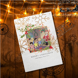 Christmas Comes But Once A Year Family Card