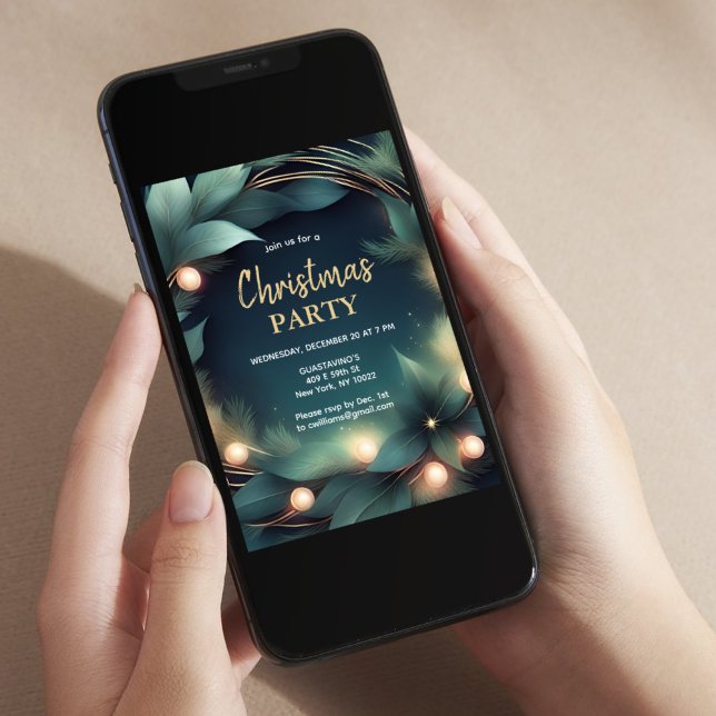 Christmas Company Party Invitation (Creator Uploaded)