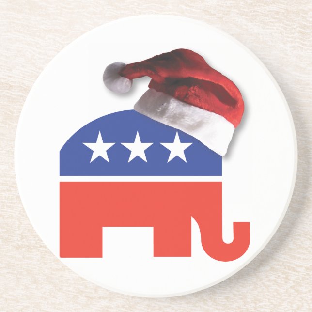 Christmas Conservative Coaster (Front)