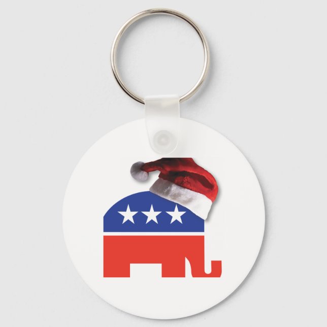 Christmas Conservative Keychain (Front)