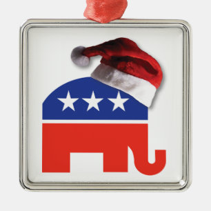 Christmas Conservative Metal Ornament