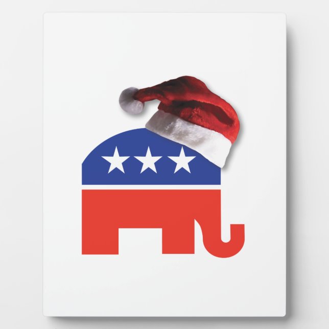 Christmas Conservative Plaque (Front)