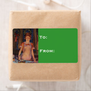 Christmas cook Gift Tag