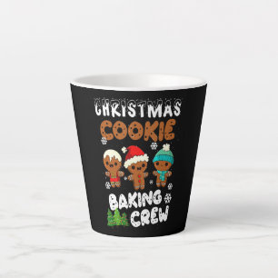 Christmas cookie baking crew christmas present latte mug