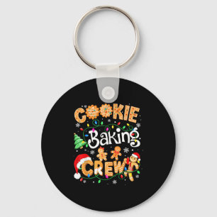 Christmas Cookie Baking Crew Cookie Crew Family Ch Keychain
