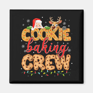 Christmas Cookie Baking Crew Cookie Crew Family Ch Magnet