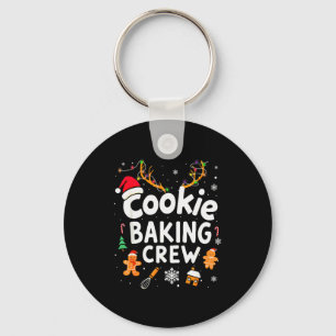 Christmas Cookie Baking Crew Family Baking Team Fu Keychain