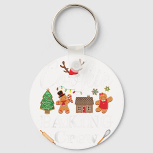Christmas Cookie Baking Crew Family Baking Team Fu Keychain