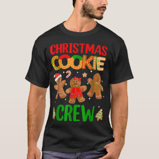 Christmas Cookie Baking Crew Family Gingerbread Te T-Shirt