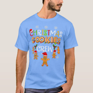 Christmas Cookie Baking Crew Funny Pyjamas Family T-Shirt