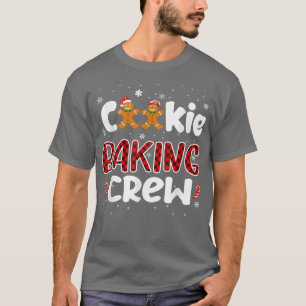 Christmas Cookie Baking Crew Funny Pyjamas Family T-Shirt