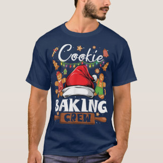 Christmas Cookie Baking Crew Funny Pyjamas Family  T-Shirt