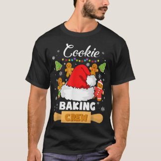 Christmas Cookie Baking Crew Funny Pyjamas Family T-Shirt