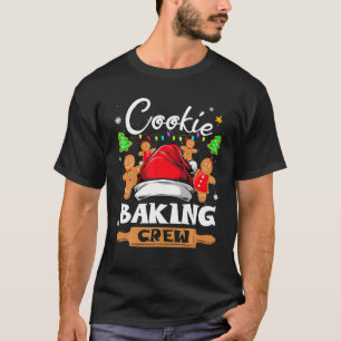 Christmas Cookie Baking Crew Funny Pyjamas Family T-Shirt