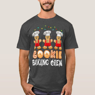 Christmas Cookie Baking Crew Gingerbread Team T-Shirt