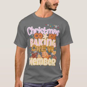 Christmas Cookie Baking Crew Member Gingerbread Ba T-Shirt