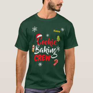 Christmas Cookie Baking Crew T-Shirt