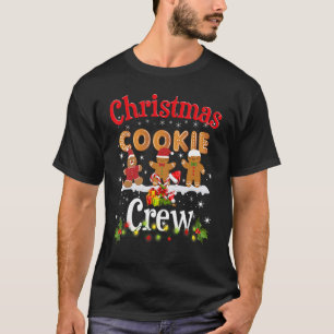 Christmas Cookie Baking Crew  Xmas Cookie Exchange T-Shirt