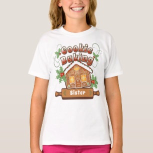 Christmas Cookie Baking Gingerbread House - T-Shirt