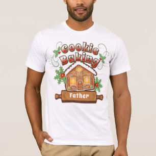 Christmas Cookie Baking Gingerbread House - T-Shirt