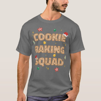 Christmas Cookie Baking Squad Cooking Friends Xmas T-Shirt