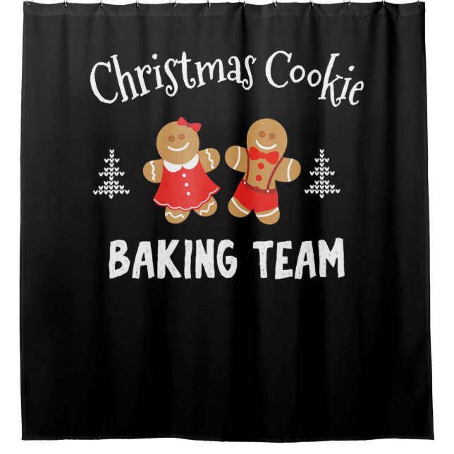 Christmas cookie baking team | gingerbread man (Front)