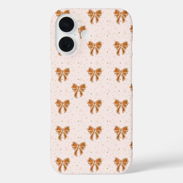 Christmas Cookie Bows Case-Mate iPhone Case (Back)
